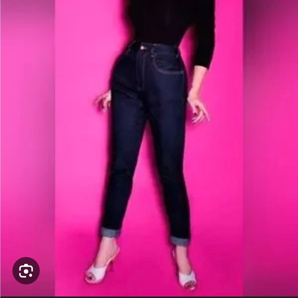 ISO— Bad Girl Denim / Vixen by Micheline Pitt High-Waisted  Women’s Jeans